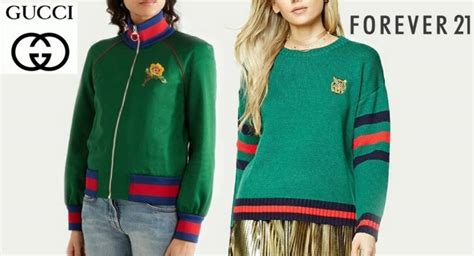 green v gucci|gucci vs forever 21.